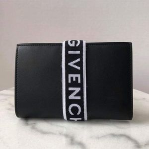 Givenchy black white wallet